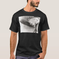 Balloon Hindenburg Poster Premium Scoop T - Shirt