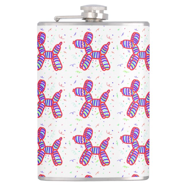 Balloon Hogs Flask Flachmann (Vorderseite)