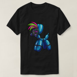 Balloon-Hund Dunkles T-Shirt