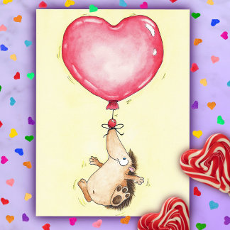 BALLOON IGL postkarte von Nicole Janes