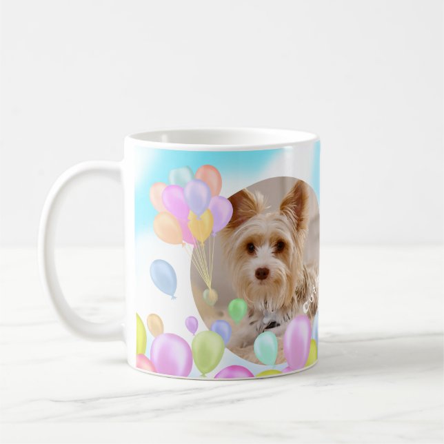 Balloon Pastel Animal Pet Kaffeetasse (Links)