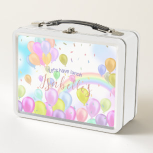 Balloon Pastel Metall Brotdose