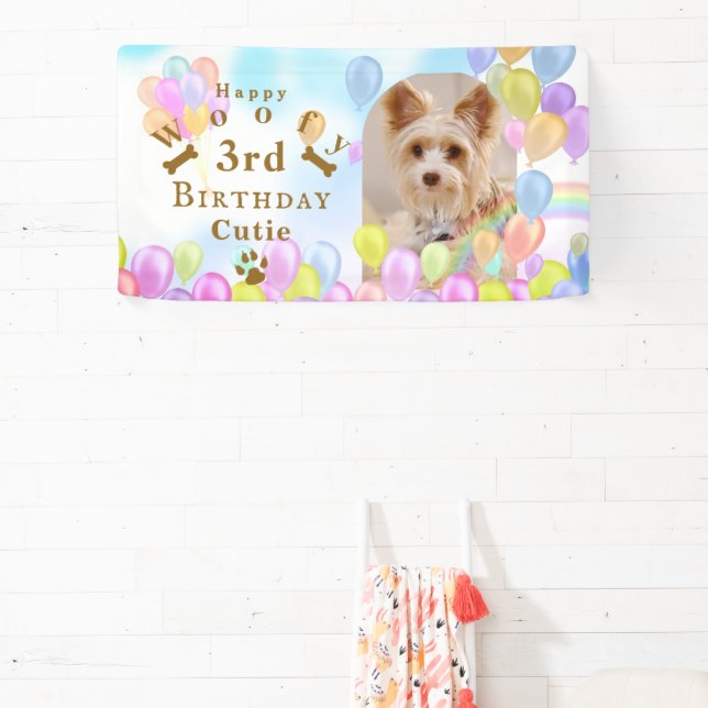 Balloon Pet Hund Foto Banner (InSitu)