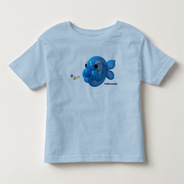 Balloonimals sprudelt die Fische! Kleinkind T-shirt (Vorderseite)