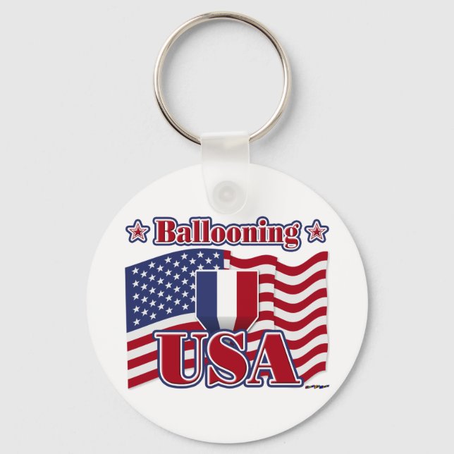 Ballooning USA Schlüsselanhänger (Vorderseite)
