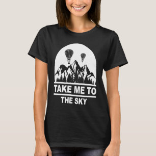 Balloonist Heißluftballon Fahrt Gasballon T-Shirt