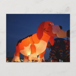 Balloonleuchte Postkarte