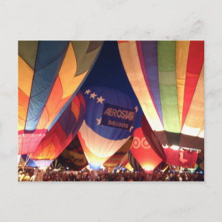 Balloonleuchte Postkarte
