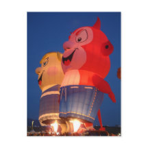 Balloonleuchte Postkarte