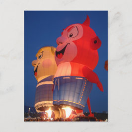 Balloonleuchte Postkarte