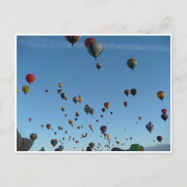 Balloonmorgen Postkarte