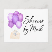 Balloons Babydusche per Mail lange Entfernung