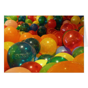 Balloons Farbiges Party Design