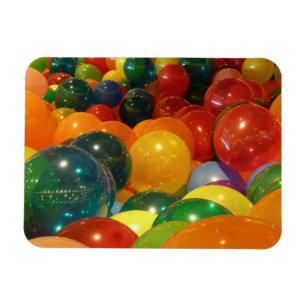 Balloons Farbiges Party Design Magnet