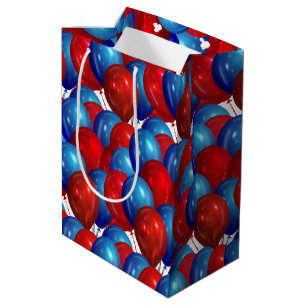 Balloons Papiergeschenktasche Mittlere Geschenktüte