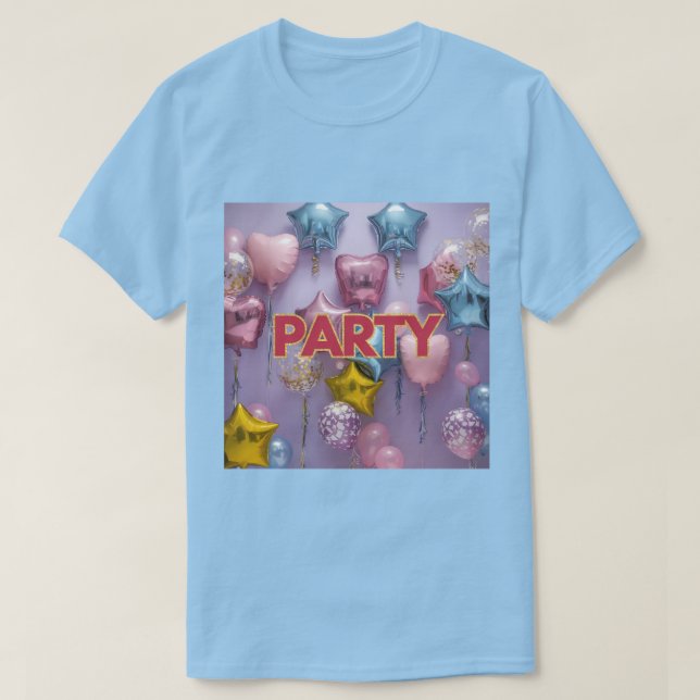 Balloons Party T - Shirt (Design vorne)