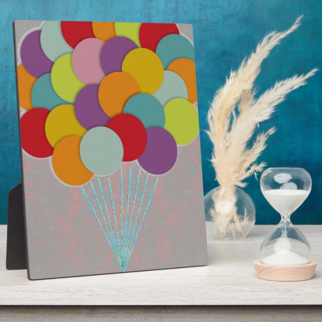 Balloons Plaque Fotoplatte (Seite)