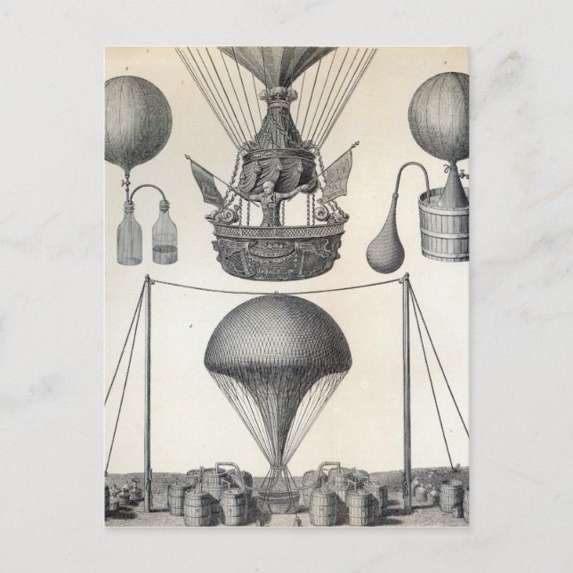 Balloons Postkarte (Vorderseite)