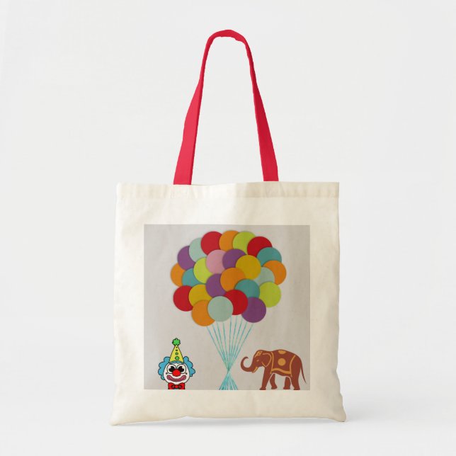 Balloons Tote Bag Tragetasche (Vorne)