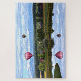 Balloons über Pagosa Springs Golfplatz, Colorado Puzzle