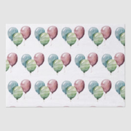 Balloons und Sterne Seidenpapier