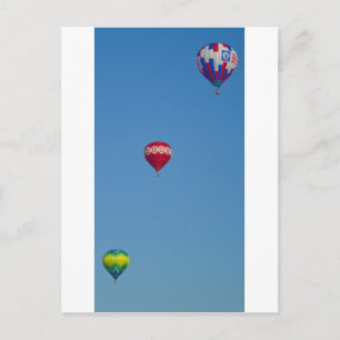 Balloons weg postkarte