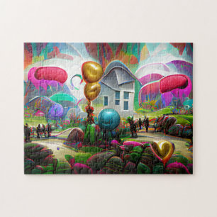 Balloons Willkommen Zuhause Jigsaw Puzzle