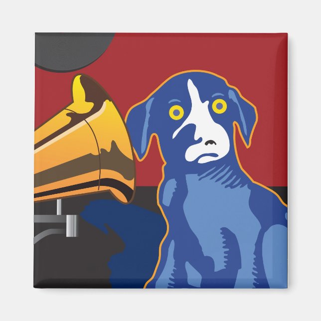 Ballou Music Hound Magnet (Vorne)