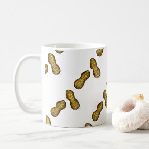 Ballpark Peanuts Nutte Nut Print Feinschmecker Sna Kaffeetasse
