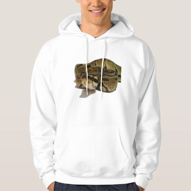 Ballpythonschlange Hoodie (Vorderseite)