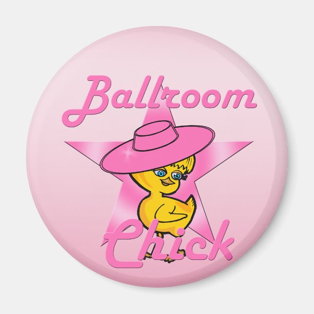 Ballroom Chick #8 Magnet (Vorne)