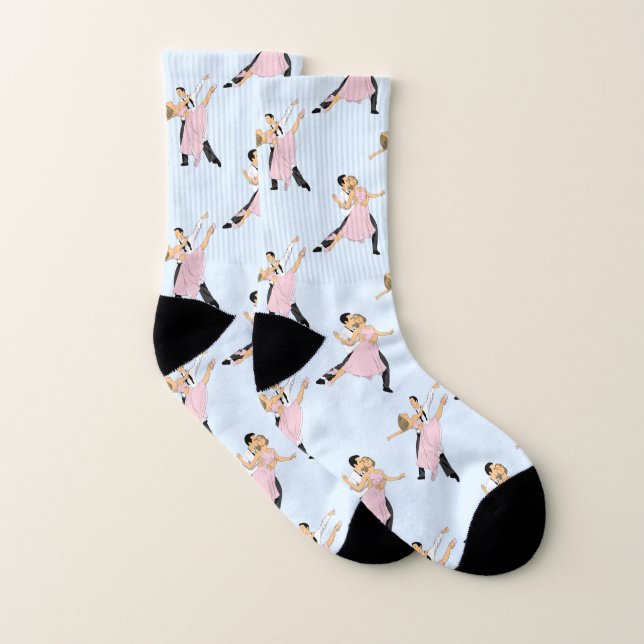 Ballroom Couple Dancing Socken (Paar)