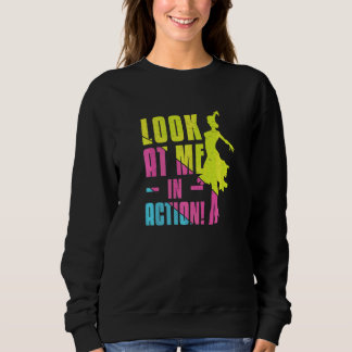 Ballroom Dance schauen mich in Action Latin Tance  Sweatshirt