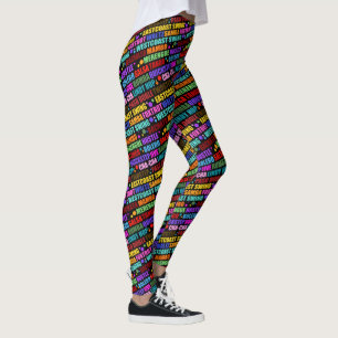 Ballroom Dance   Tanzstile   Farbdruck Leggings