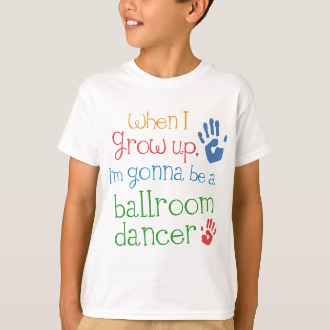 Ballroom Dancer (Future) Säugling Baby T - Shirt (Vorderseite)