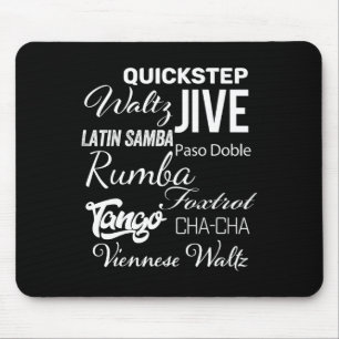 Ballroom Dancer Pun-Geschenk Mousepad