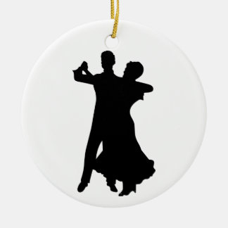 Ballroom Dancers Keramik Ornament
