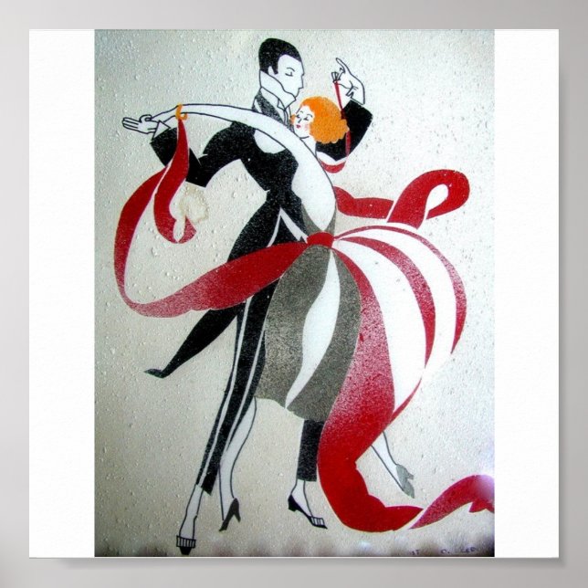 BALLROOM DANCING ART DECO 3 POSTER (Vorne)