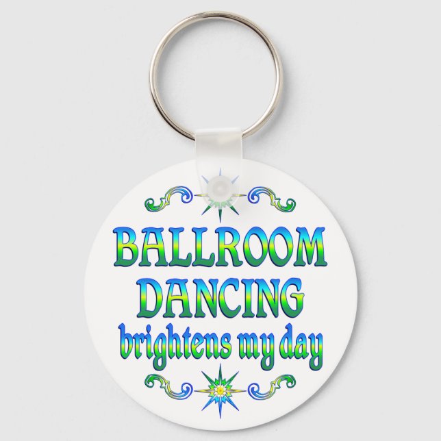 Ballroom Dancing Brightens Schlüsselanhänger (Vorderseite)