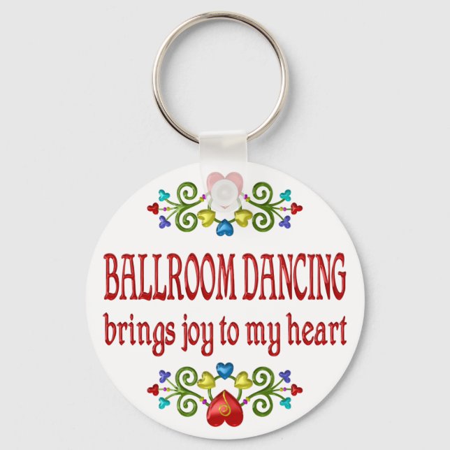 Ballroom Dancing Joy Schlüsselanhänger (Vorderseite)