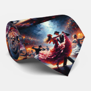 Ballroom Dancing Paare Tanzmusik Band Krawatte