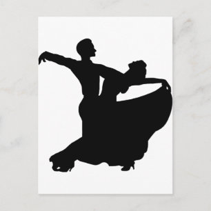 Ballroom Dancing Postkarte