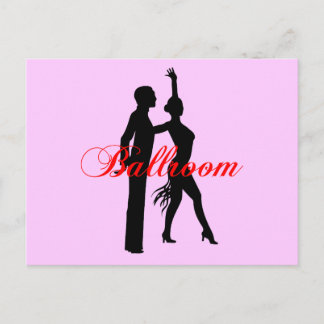 Ballroom Dancing Postkarte