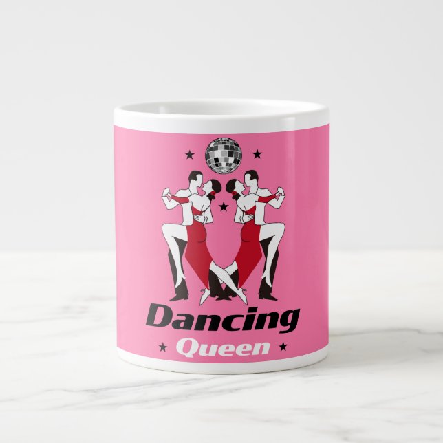 Ballroom Dancing Queen Jumbo-Tasse (Vorderseite)
