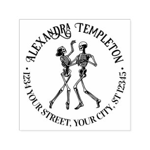 Ballroom Dancing Skeleton Couple Name Ret Adresse Permastempel