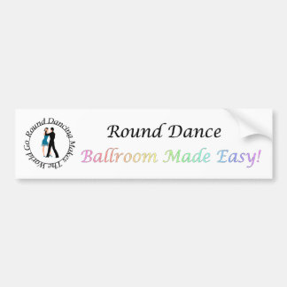 Ballroom Made Easy Bumper Sticker Autoaufkleber
