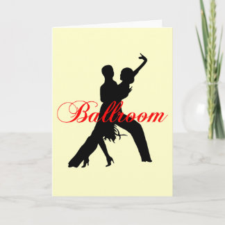 Ballroom-Tanz Karte