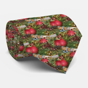 Balls Beads Evergreens Weihnachtsfeiertag Krawatte