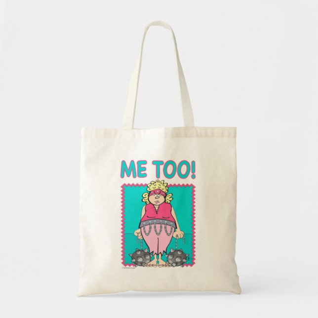 BALLS & CHAINS "Me Too" Tote Bag Tragetasche (Vorne)
