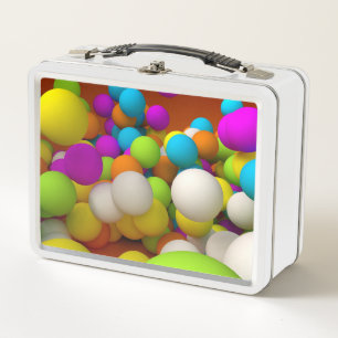 Balls Metal Lunchbox